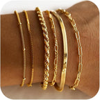Isabella Vernetta bracelet set | White Gold