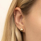Have a ball studs | White Gold