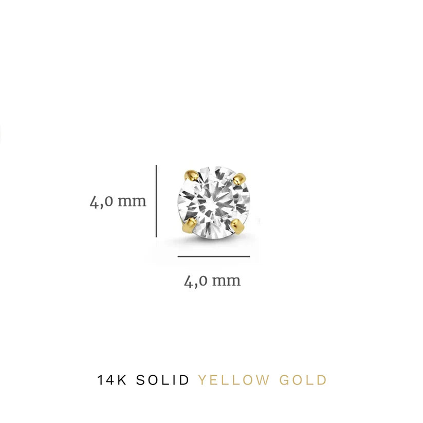 Larmes de Lune Stone Earrings Set | Gold