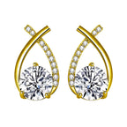 Arielle Earrings | White gold
