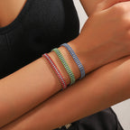 Signature Shine Bracelet | White Gold