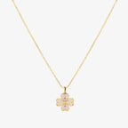 Heart Bloom Necklace | Gold