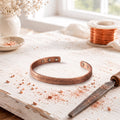 Cora's Daisy Copper Bracelet