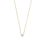 Cléa Stone Necklace | White Gold