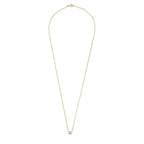 Cléa Moissanite Stone Necklace | Gold
