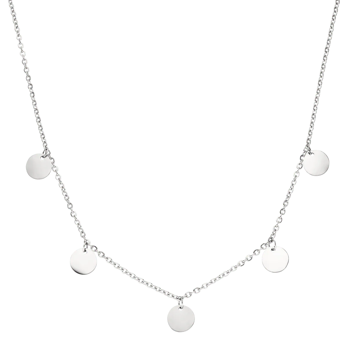 Funky Buddha Necklace | White Gold